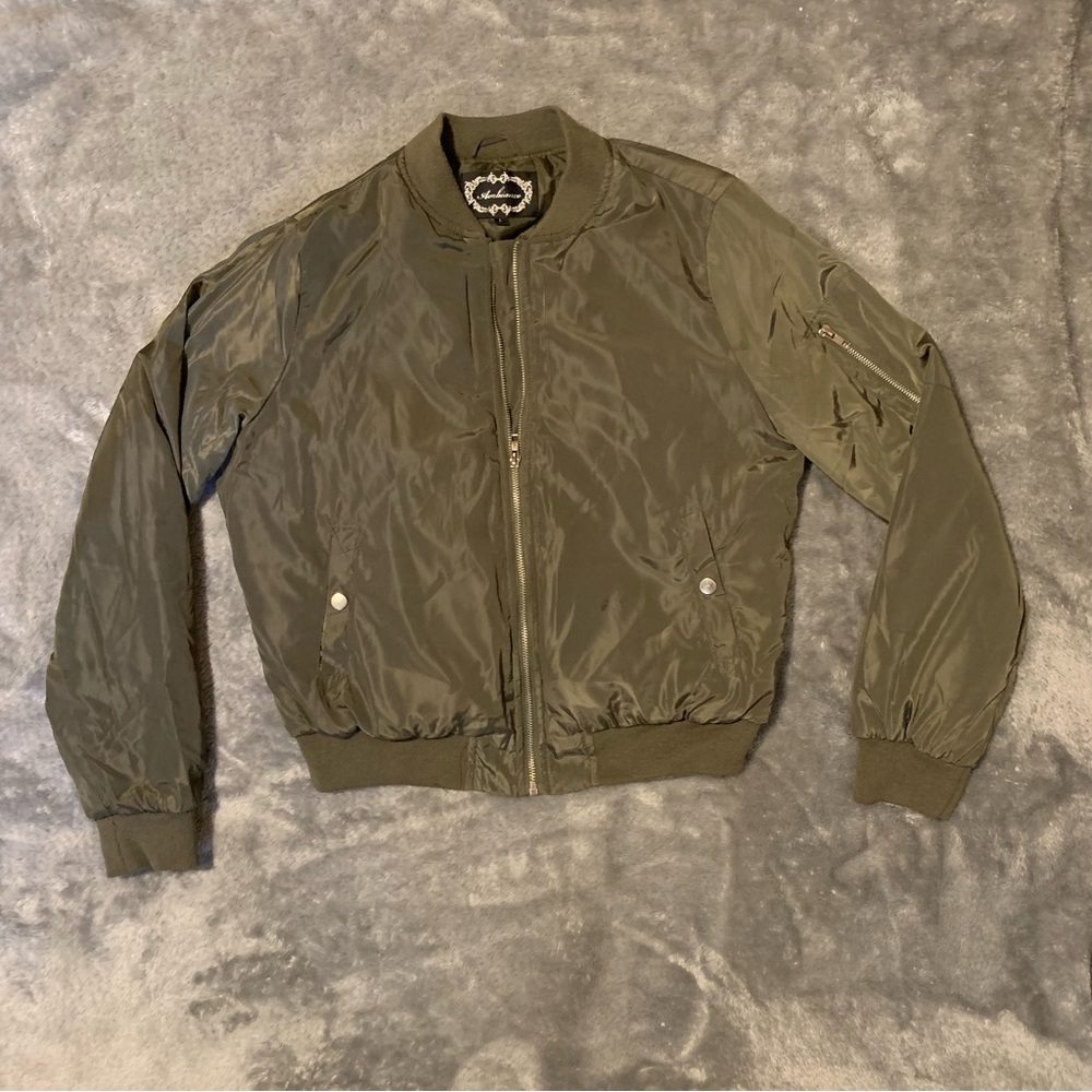 Olive Green Bomber